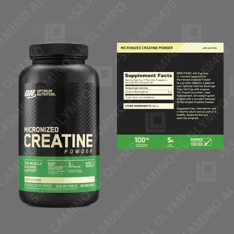 Creatina micronizada monohidrato de ON