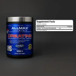 Creatina monohidratada micronizada ALL MAX 80 serv