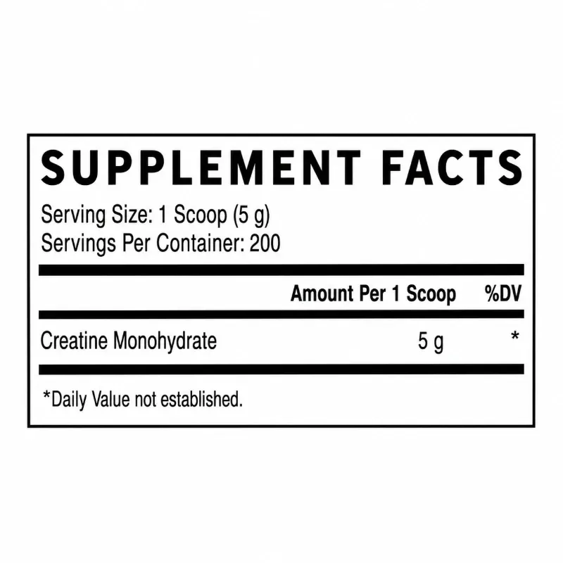 Creatina monohidratada NUTREX 60 SERV