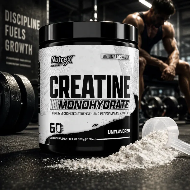 Creatina monohidratada NUTREX 60 SERV