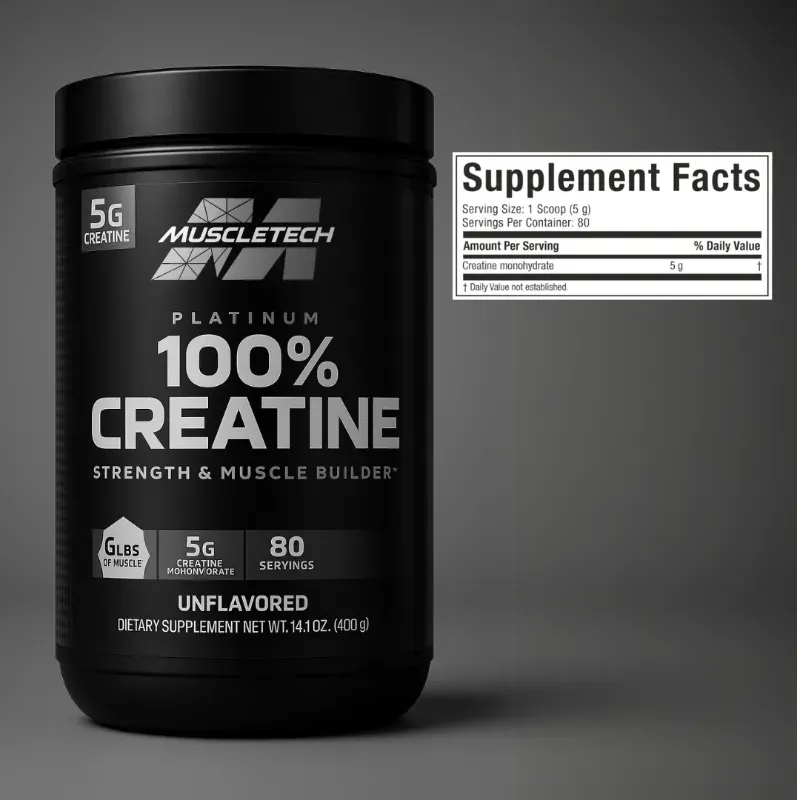 Creatina platinum MUSCLETECH