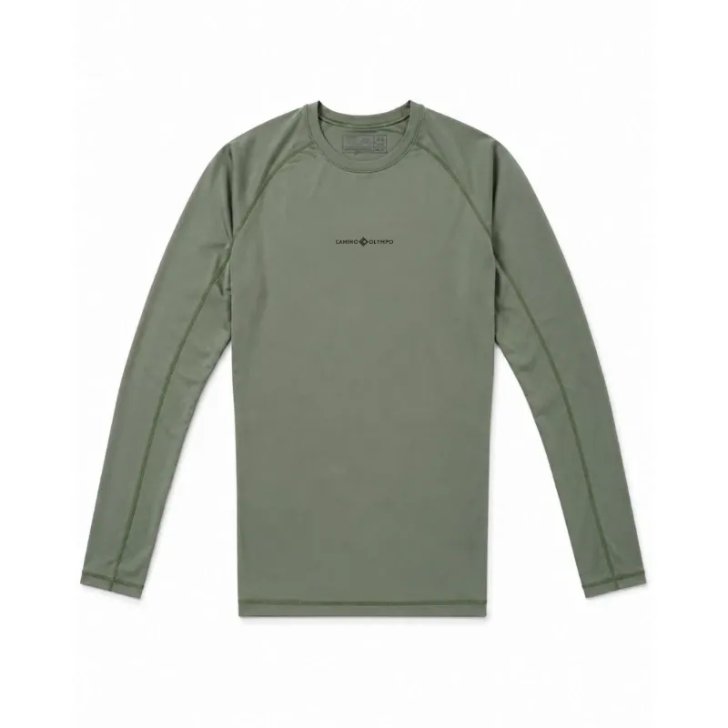 ENGUATADA DE COMPRESION BASIC MEN - VERDE MILITA