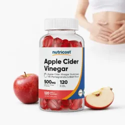 Gomitas de vinagre de Manzana Nutricost