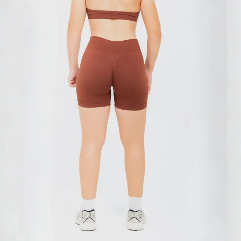 LICRA CORTA PUSH UP BASIC – MARRONE