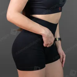 Licra corta PUSH UP BASIC negra M