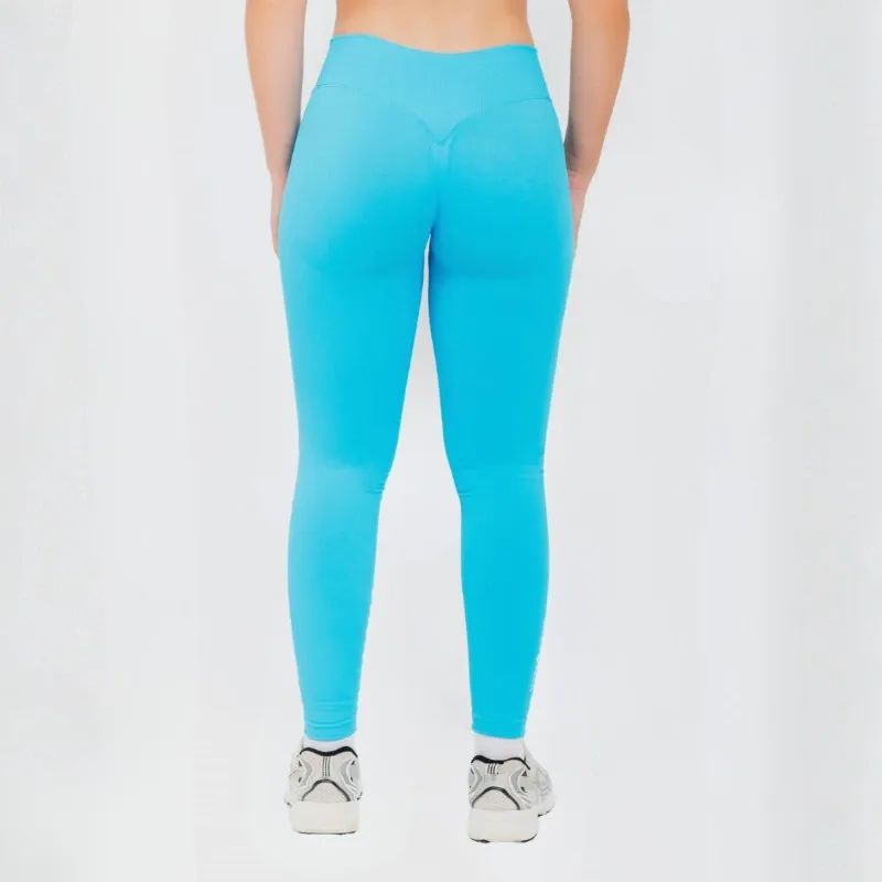 LICRA LARGA PUSH UP BASIC - AZUL CIAN