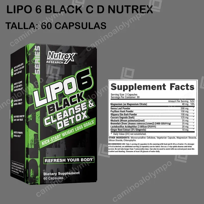 Lipo-6 Cleanse & Detox Nutrex