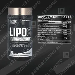 Lipo 6 hardcore NUTREX 60 serv