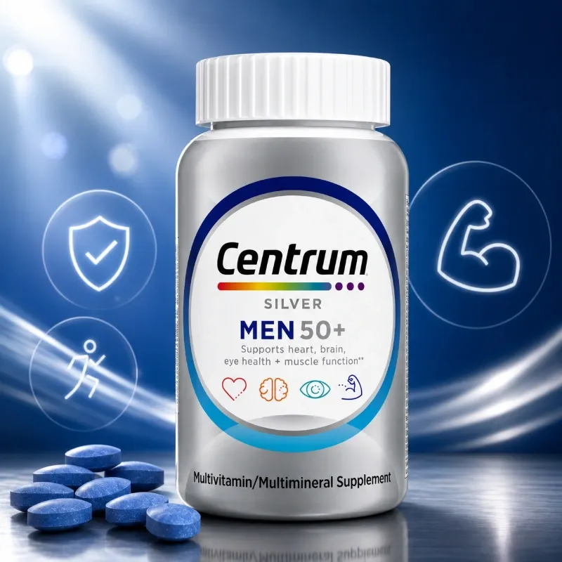 Multivit centrum silver MEN +50 100 caps