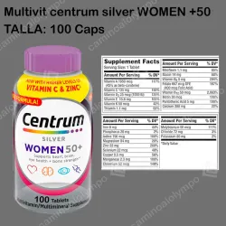 Multivit centrum silver WOMEN +50 100 caps