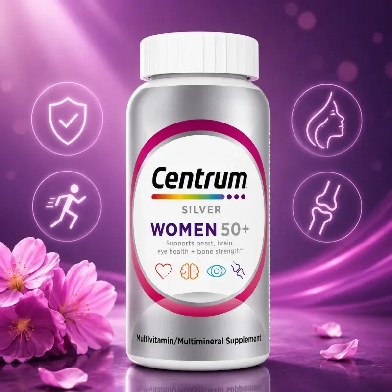 Multivit centrum silver WOMEN +50 65 caps