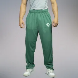 Pantalon de chandal LDAN de corte recto color verde