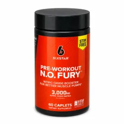 Pre-entreno N.O. FURY Sixstar 60 caps