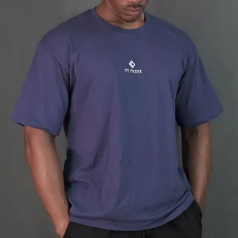 Pullover oversize MY PRIME azul oscuro Xl
