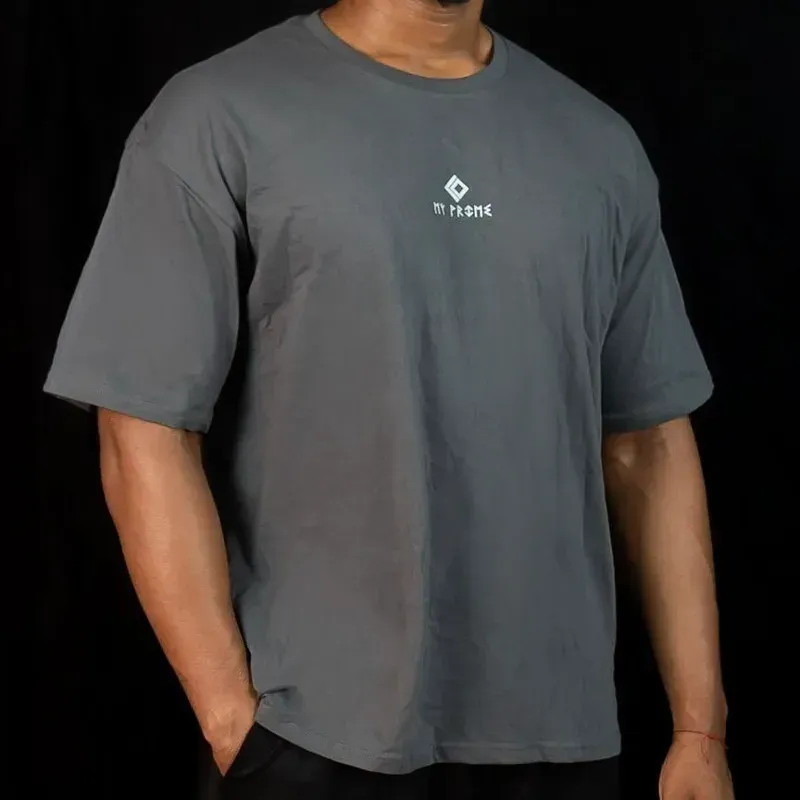 Pullover oversize MY PRIME gris Xl