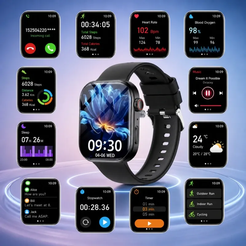 Reloj Inteligente Deportivo Multifunción