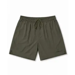 SHORT CON LICRA BASIC MEN - VERDE MILITAR