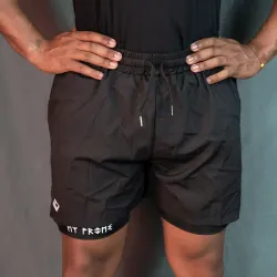 Short con licra Myprime negro