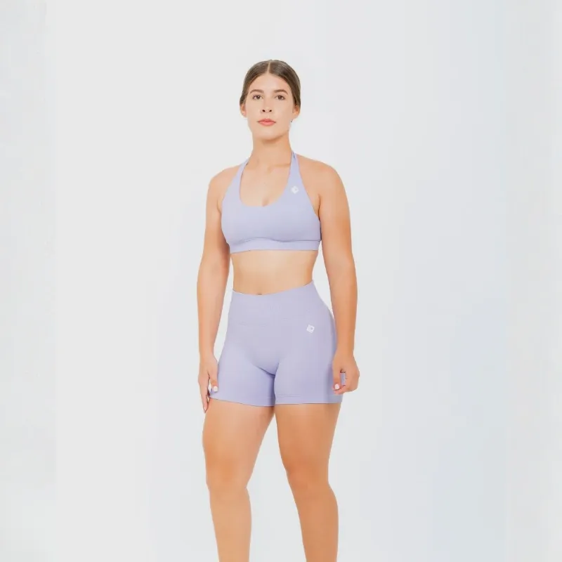TOP DEPORTIVO ESTILO HALTER BASIC – LILA