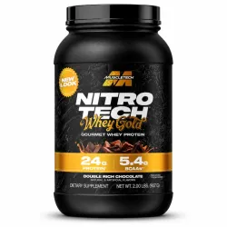 Whey Protein Nitro Tech 100% GOLD de Muscletech 2 LB