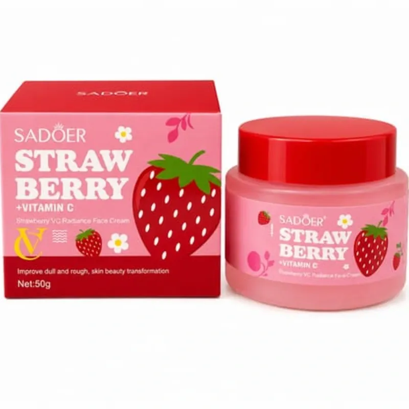 Crema de Vit C + Fresa🍓
