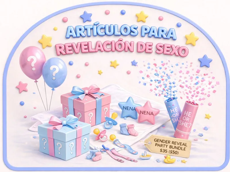 Artículos para Revelación de Sexo