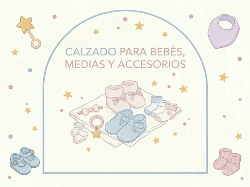 Baberos, Medias y Accesorios Para Bebe