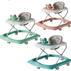 Andador con Juguetes y Asiento Estampado