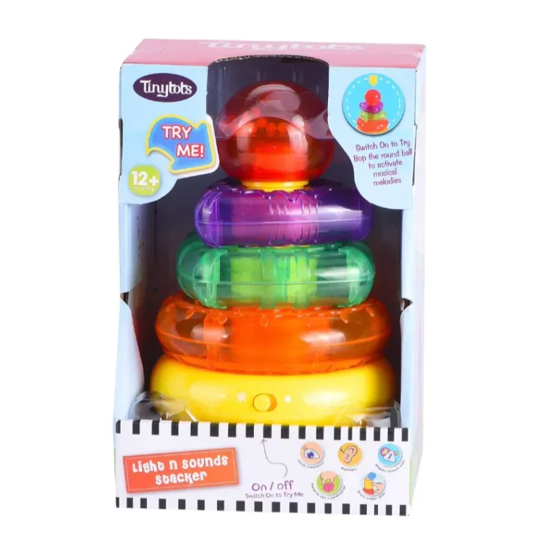 Apilador con luz y música 