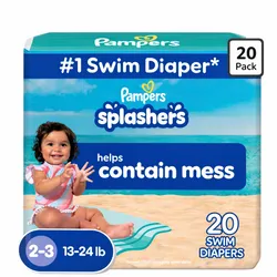 Pañales Desechables Splashers Etapa 2-3 (20 piezas)