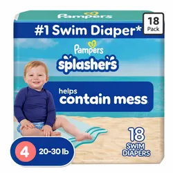 Pañales Desechables Splashers Etapa 4 (18 piezas)