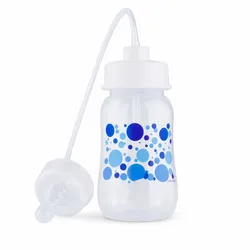 Biberón manos libres para Bebes anti-cólicos.