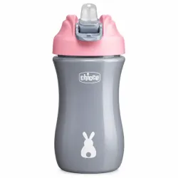 Vaso Antiderrame Chicco con Boquilla de Silicona 