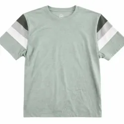 Pullover Verde con Mangas a Rayas para Niño