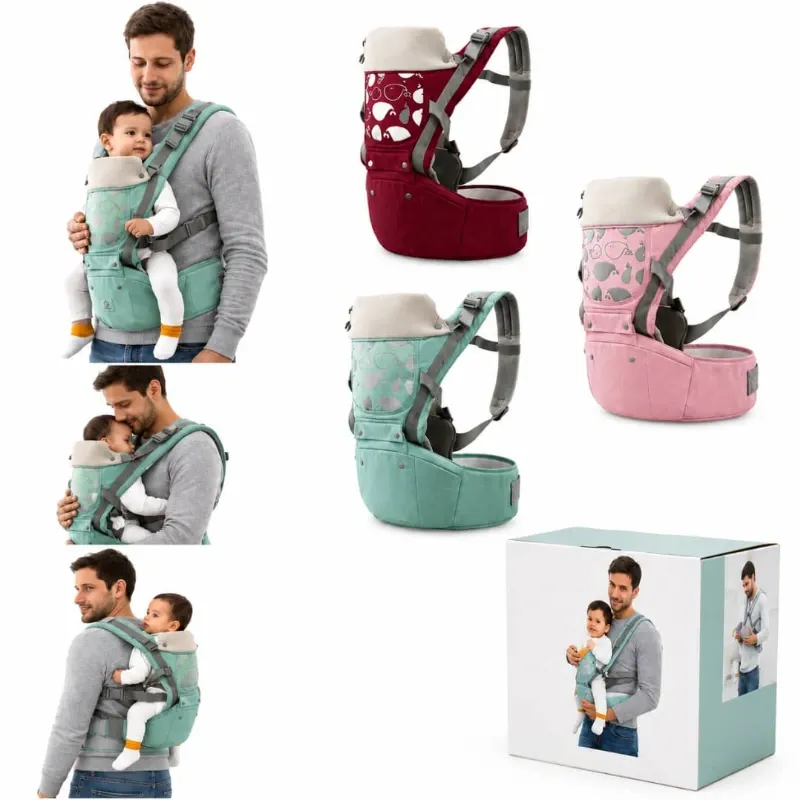 Cargador para Bebé con Soporte para Sentarse
