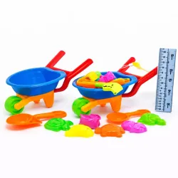 Juguete forma de Carretilla para la playa.