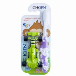 Cepillo de Dientes Morado con Juguete