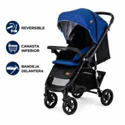 Coche Mecedora con Sistema Reclinable.