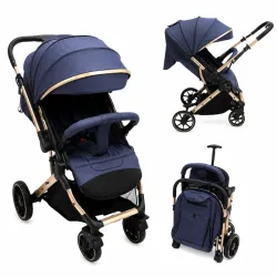 Coche Plegable Azul