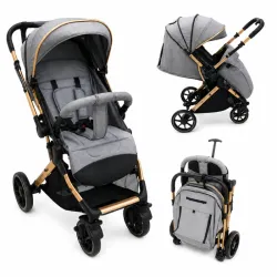 Coche Plegable Gris