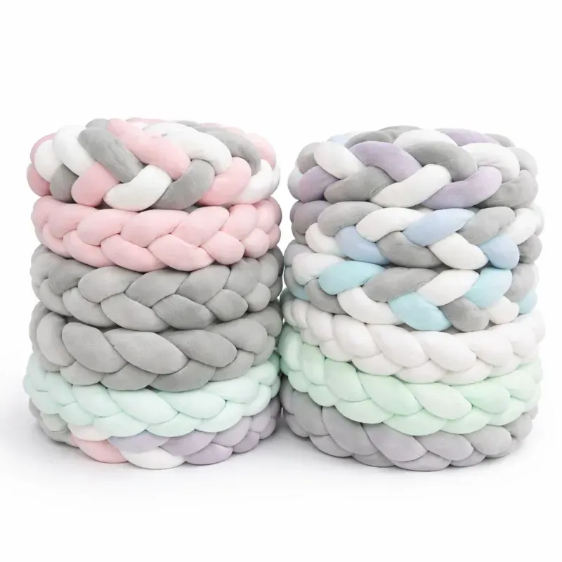 Cojín Trenzado Protector de Cuna