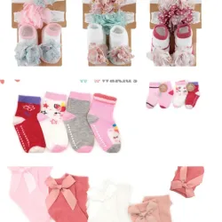 Conjunto de Calcetines y Accesorios para Bebé