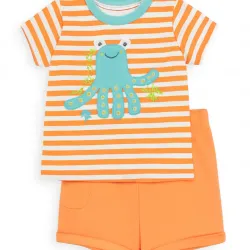 Conjunto de Pullover y Short con Pulpo