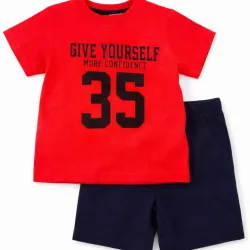 Conjunto de Pullover y Short Número 35