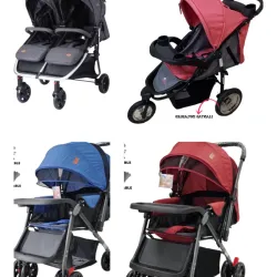 Conjunto de Coches de Paseo Infantiles Variados