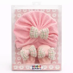 Conjunto de Gorros con Medias para Bebé