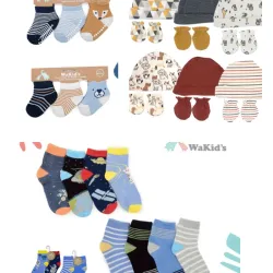 Conjunto de Gorros y Calcetines para Bebé Variado