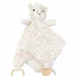 Conjunto de Manta con Jirafa y Mordederas para Bebé