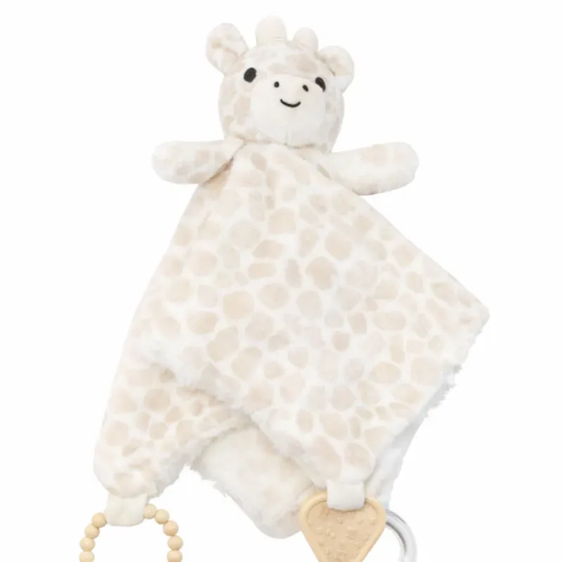Conjunto de Manta con Jirafa y Mordederas para Bebé