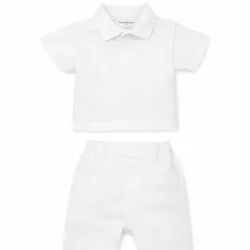 Conjunto de Pullover y Pantalon Blanco